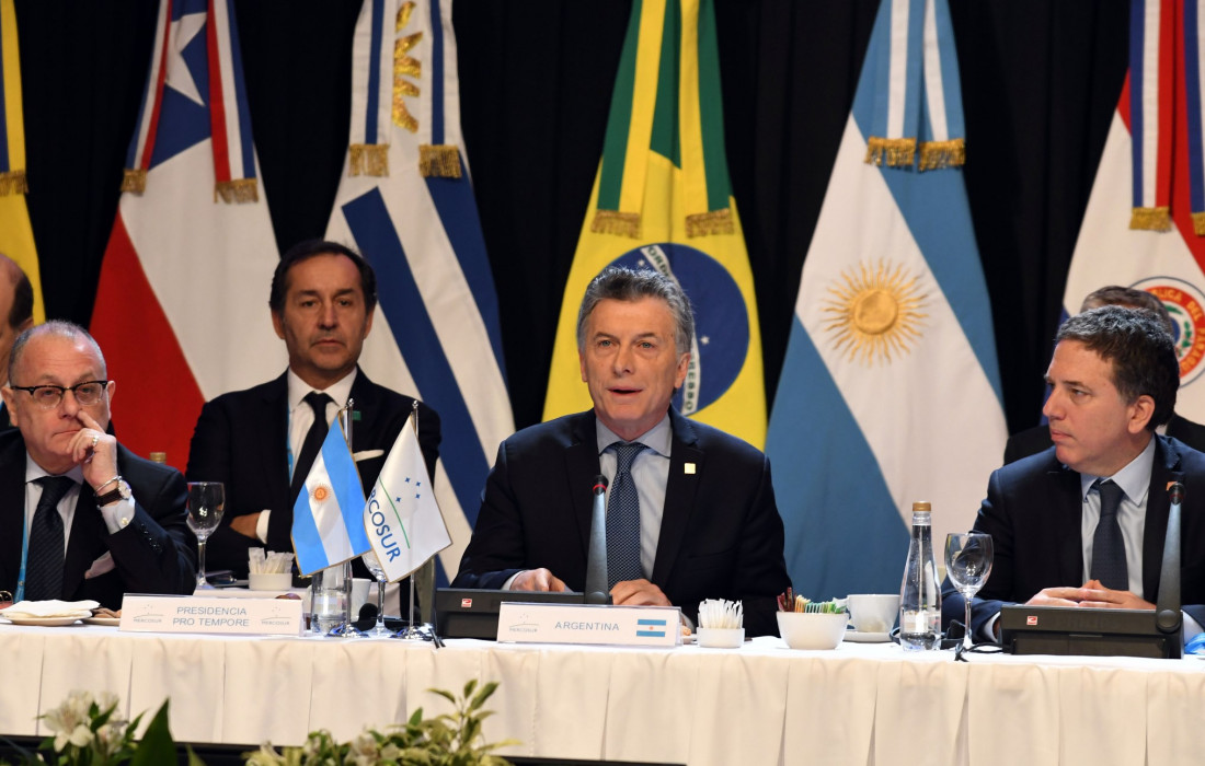 Macri: "Venezuela tiene que ser suspendida definitivamente del Mercosur"