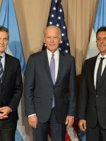 Macri se refirió a Sergio Massa en Davos como el posible conductor del PJ