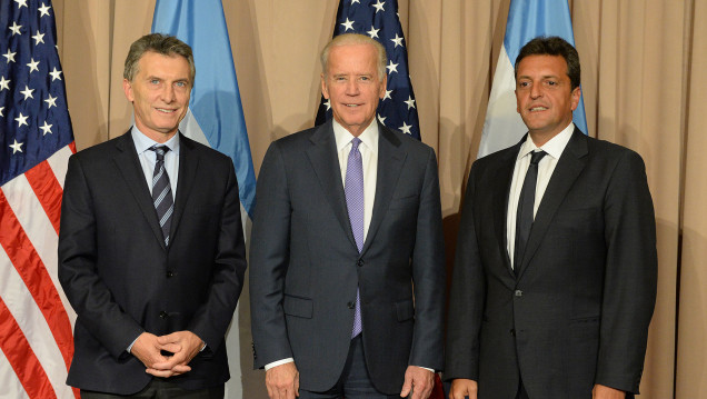 imagen Macri se refirió a Sergio Massa en Davos como el posible conductor del PJ