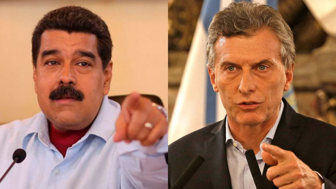 Maduro dijo que es "víctima de Macri"