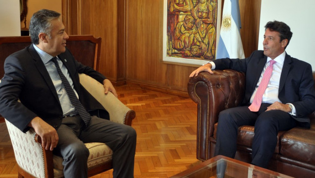 imagen Cornejo busca mejorar las relaciones comerciales con Brasil