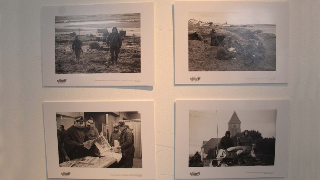 Llega a Mendoza una muestra sobre "Las fotos recuperadas de Malvinas" del archivo de Télam