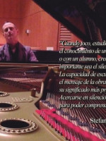 Stefano Mancuso dicta seminarios de piano en la UNCuyo