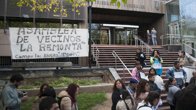 imagen En tribunales, vecinos de La Remonta dijeron no al remate