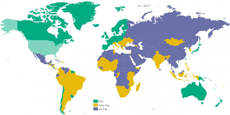 La caída de la libertad de prensa