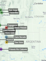 El mapa de los proyectos mineros frenados en Mendoza