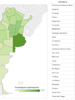 Cómo se reparte la coparticipación entre las provincias