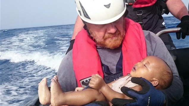 imagen Otro bebé muerto, el mismo horror del Mediterráneo