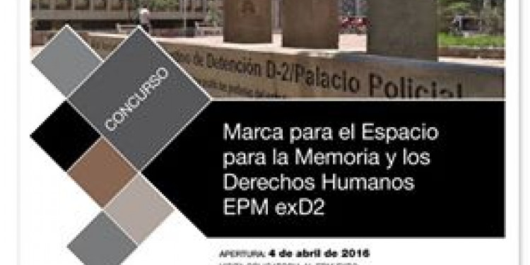 Concurso para encontrar la marca del Espacio de la Memoria en Mendoza