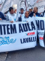 Fotos: El no al ítem aula llegó a la Marcha Federal