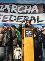 Marcha Federal: gremios y grupos sociales pidieron ir a un paro general