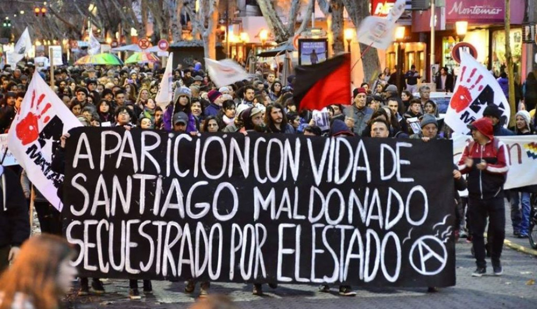 En Mendoza habrá marcha esta tarde por Santiago Maldonado