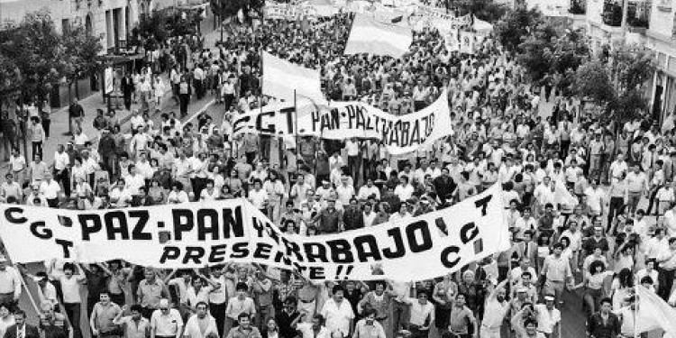 Una marcha que marcó la historia del movimiento obrero