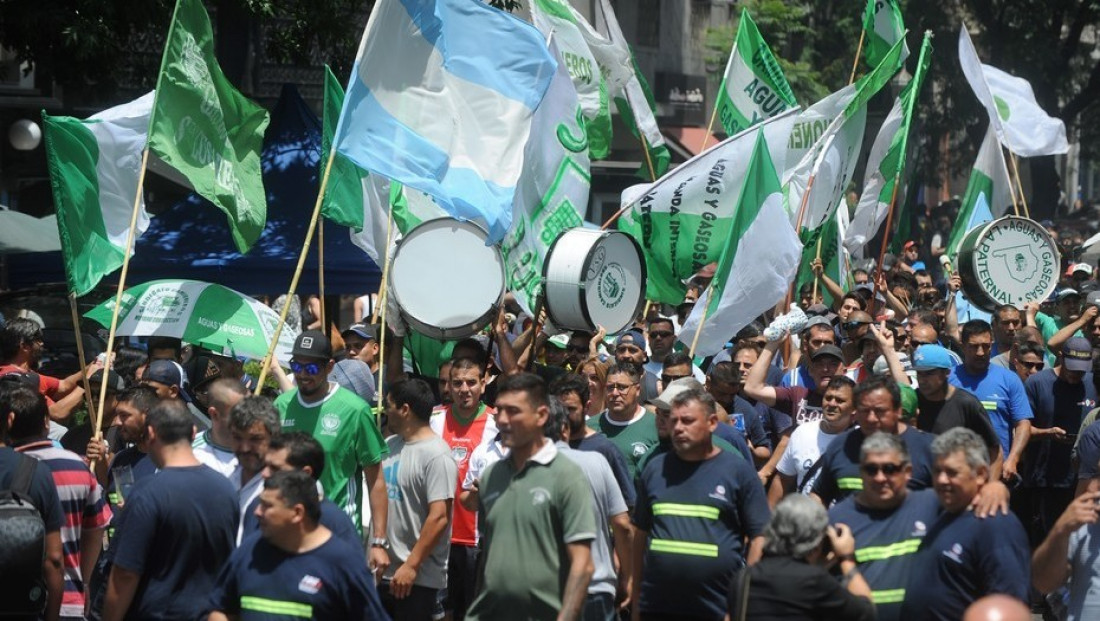 Movilización nacional: gremios prometieron más lucha y escraches