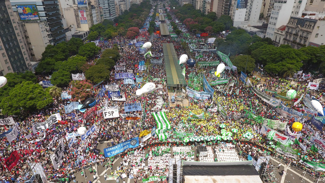 Marcha del #21F: "El Gobierno ya no puede mirar para otro lado"