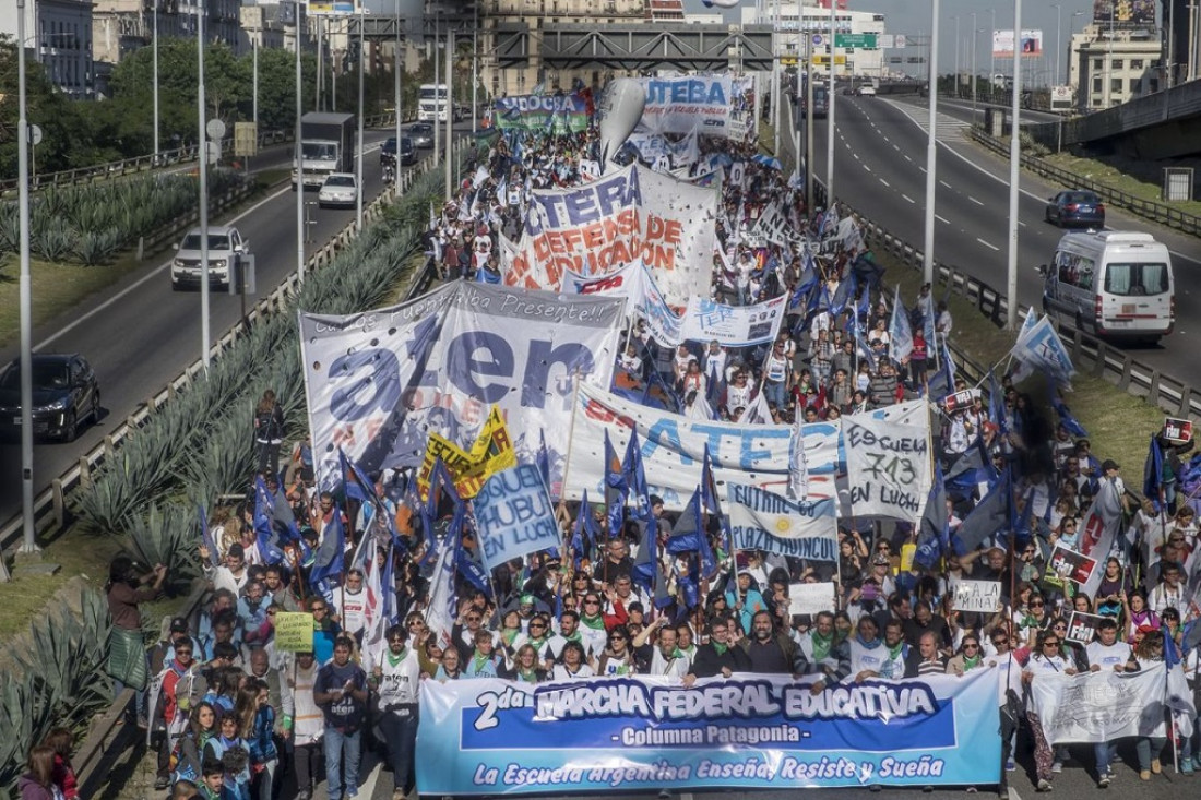 El cronograma de paros y protestas en septiembre