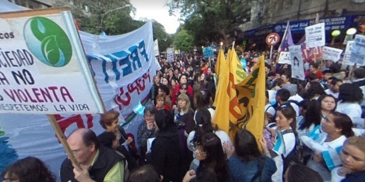 #NiUnaMenos en Mendoza, en 360°