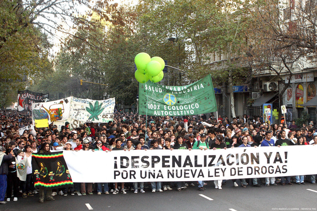 La Marcha Mundial de la Marihuana tendrá lugar también en Mendoza