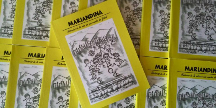 Mariandina, libro de cuentos con historias futboleras