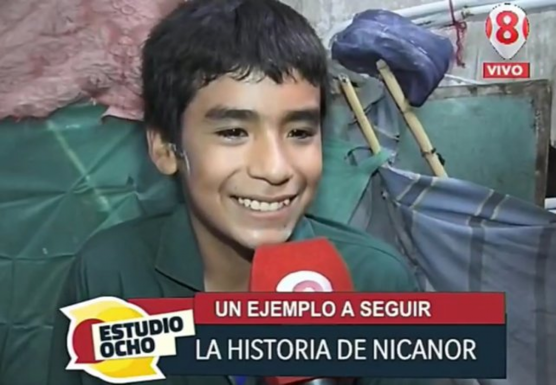 La historia de Nicanor, el director de escuela de 12 años