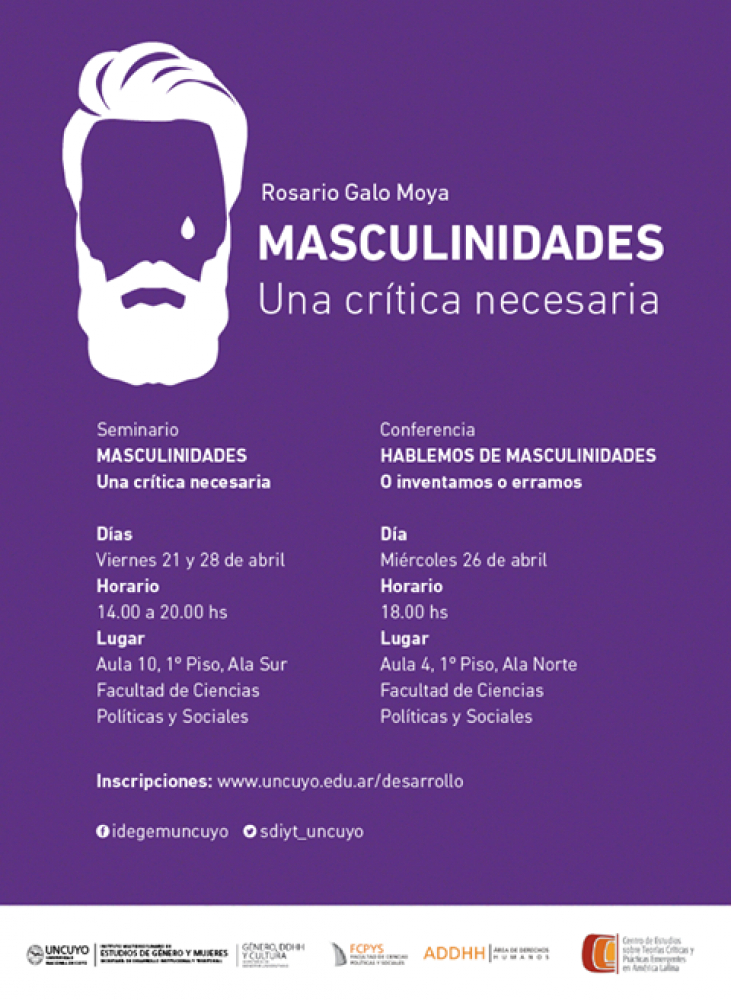 "Tenemos el privilegio de haber nacido con sexo masculino"