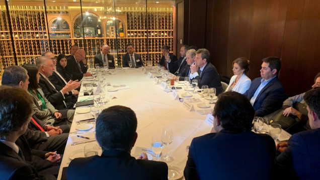 imagen Massa se reúne con Georgieva en el FMI y con funcionarios del Tesoro
