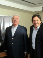 A un mes de las presidenciales, Massa visitó Mendoza