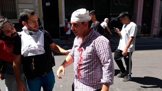 imagen Golpes y agresiones: la prensa también fue víctima de la violencia