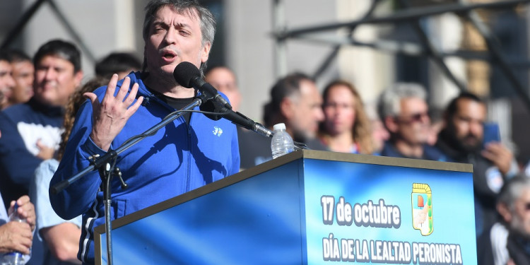 Día de la Lealtad: documento compartido para el Presidente y la palabra de Máximo Kirchner
