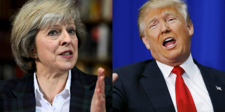 Theresa May será la primera jefa de Estado en reunirse con Donald Trump