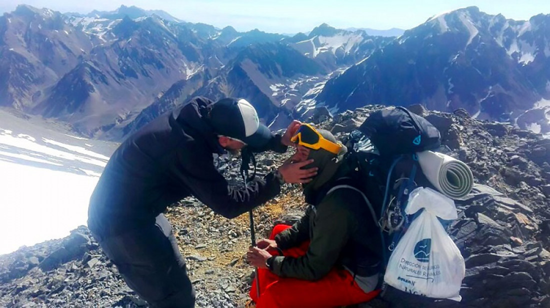 Paso a paso, cómo es el control médico en el Parque Provincial Aconcagua 