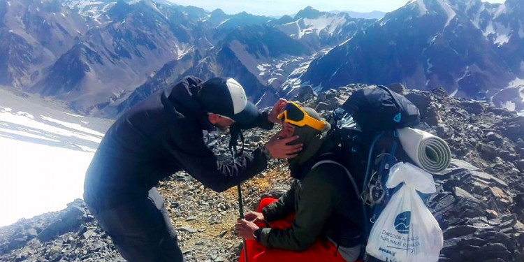 Paso a paso, cómo es el control médico en el Parque Provincial Aconcagua 