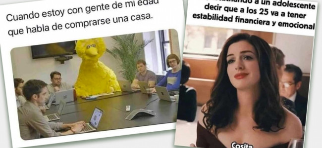 Experiencias complejas y desafíos financieros: qué dicen los memes de la generación "millenial"