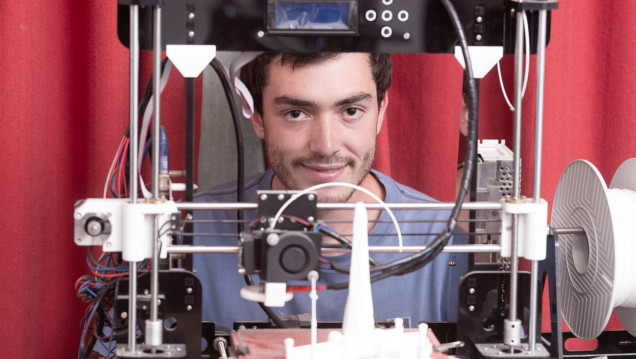 imagen Es mendocino y diseñó un robot para explorar Marte