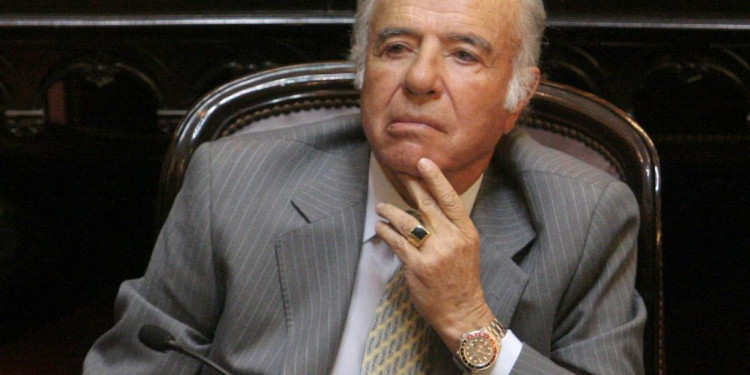 Carlos Menem no podrá ser precandidato a senador