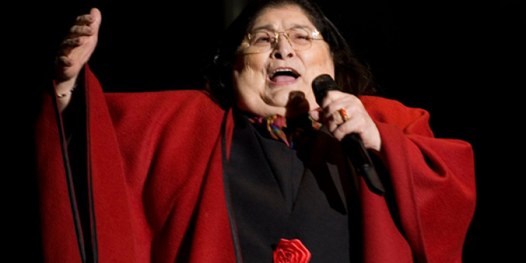 Editarán un CD de Mercedes Sosa con canciones censuradas por la dictadura militar