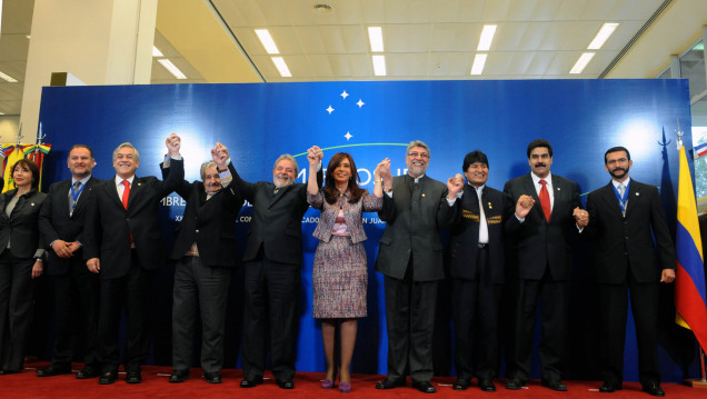 imagen Cristina encabeza la Cumbre de jefes y jefas de Estado del Mercosur