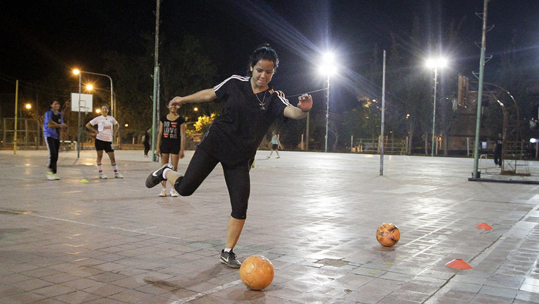 Jugadoras de toda la cancha