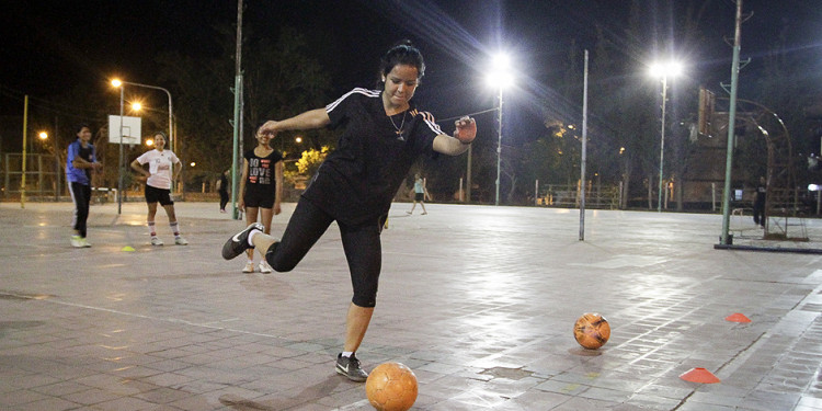 Jugadoras de toda la cancha