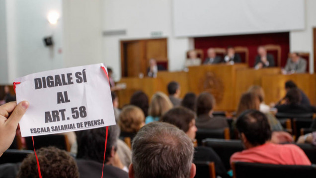 imagen Tuit a tuit: Qué pasó en la audiencia pública por el artículo 58 del Convenio de Prensa 
