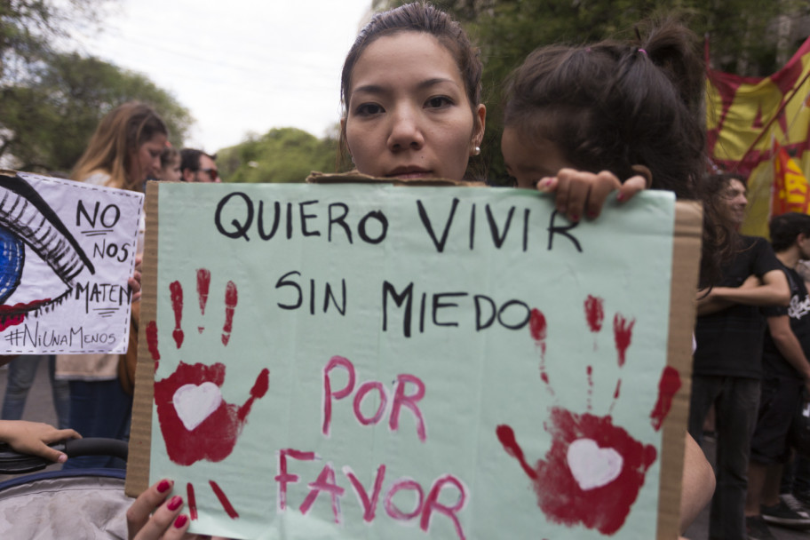 imagen 5000 personas pidieron que cesen los femicidios