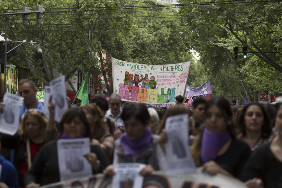 imagen 5000 personas pidieron que cesen los femicidios