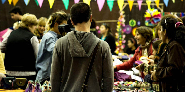 Feria de la economía social en el Le Parc