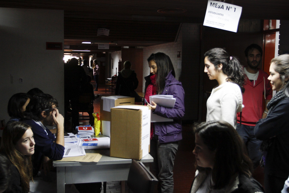 En la Facultad de Ciencias Políticas se impuso la fórmula García - García en segunda vuelta