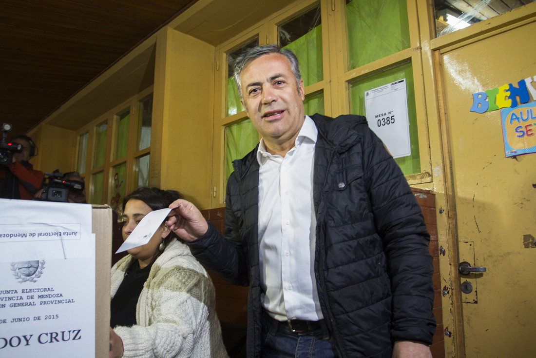 El voto tempranero de Cornejo