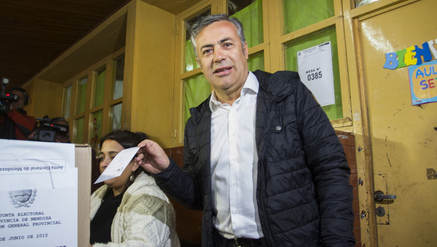 imagen El voto tempranero de Cornejo
