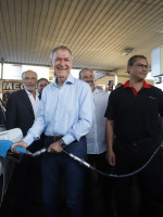 Inauguraron en el país la primera estación de servicio con surtidores de biocombustibles