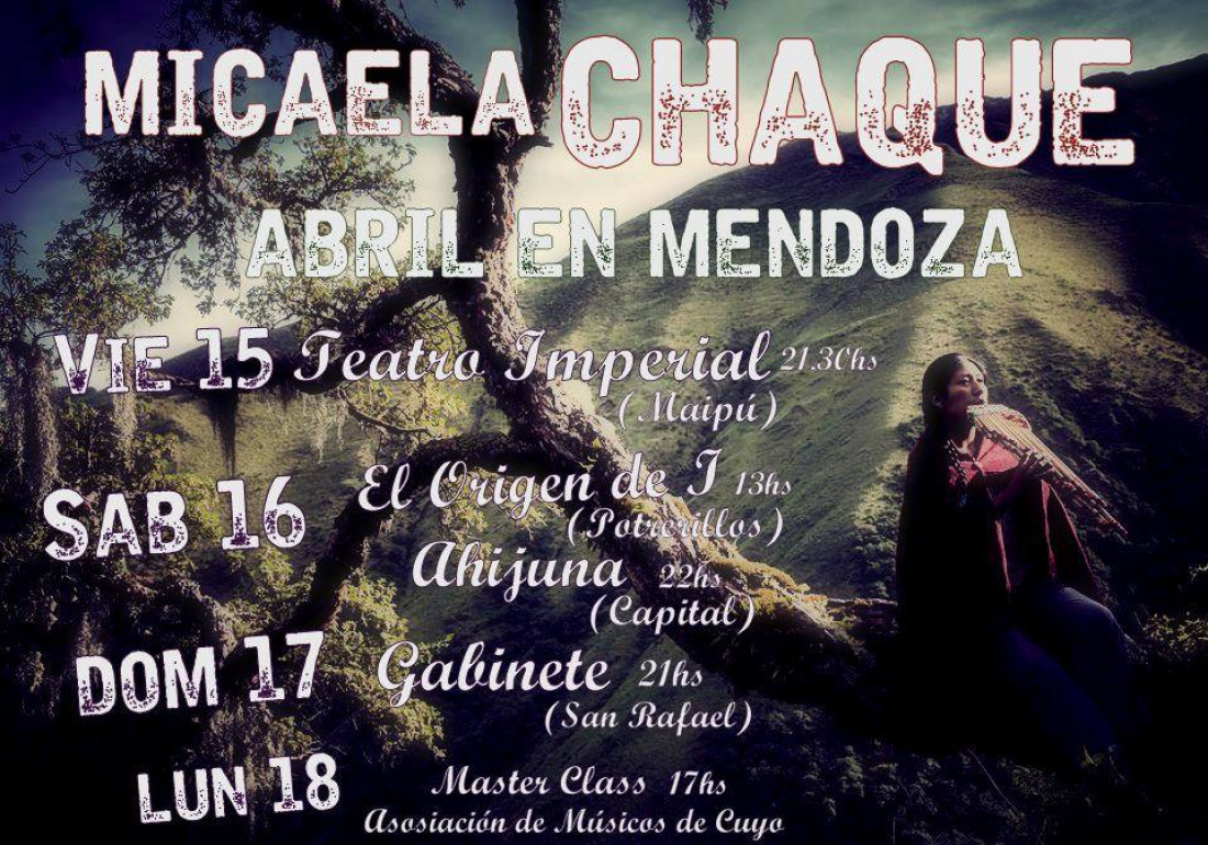 Micaela Chauque en Mendoza