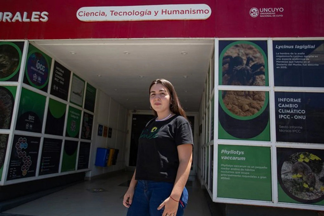 Micaela Rivas, estudiante de la UNCUYO, representará al país en la Olimpíada Internacional de Ciencias Junior