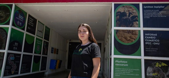 Micaela Rivas, estudiante de la UNCUYO, representará al país en la Olimpíada Internacional de Ciencias Junior